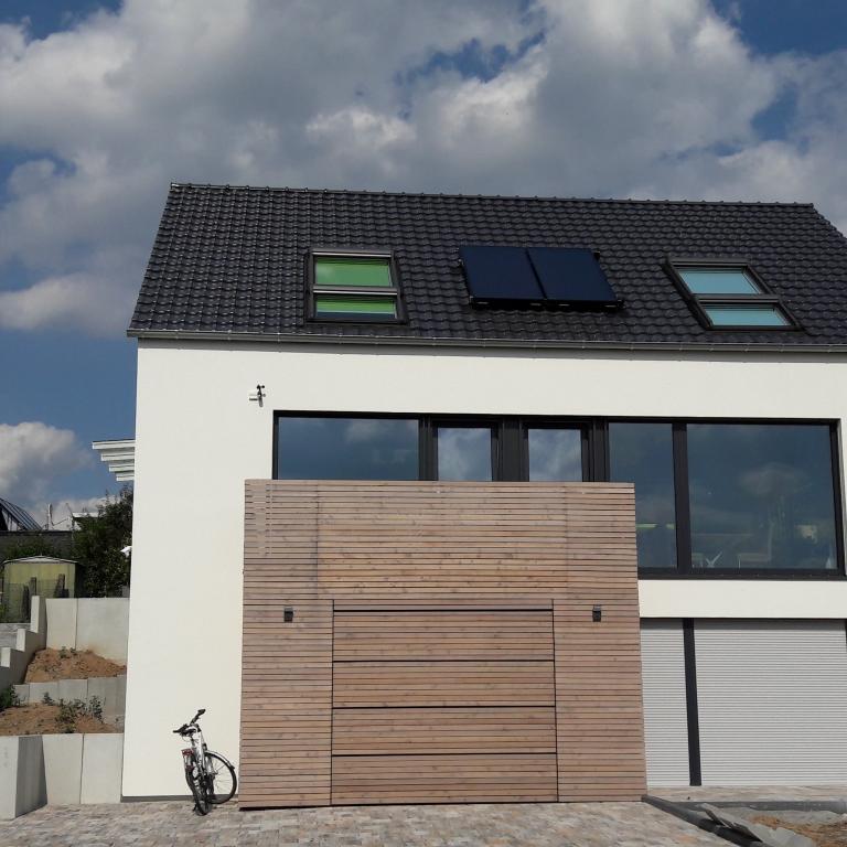 neubau einfamilienwohnhaus wasserlos