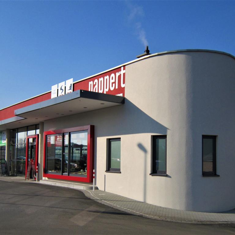 coffeeshop mit tiefgarage